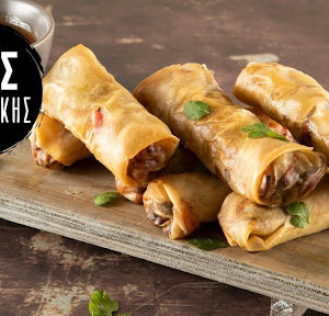 Shredded Peking Duck Spring Rolls